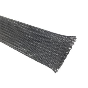 Buy cheap Wrap Around Braided Expandable Wire Sleeving Polyester / Nylon Cable Protection from wholesalers