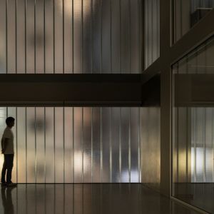 Buy cheap 6mm U Shape Tempered Clear Frosted Glass Curtain Facade With Interlining Drawings from wholesalers