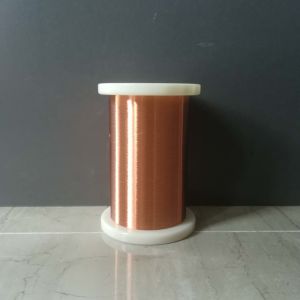 Buy cheap 42awg Poly-Enamel Copper Magnetic Wire Natural Color from wholesalers