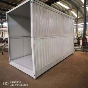 Foldable Steel Container Office with Graphic Design and Project Solution