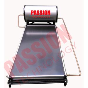 Buy cheap 150L Integrated Non Pressurized Blue Titanium Flat Plate Solar Water Heater from wholesalers