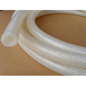 China Braided Silicone Hose 3-4mm Wall Thickness, -40C to 260C on sale