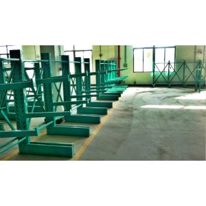 Buy cheap Powder Coat Paint Finish Cantilever Lumber Racks , Metal Racking System from wholesalers
