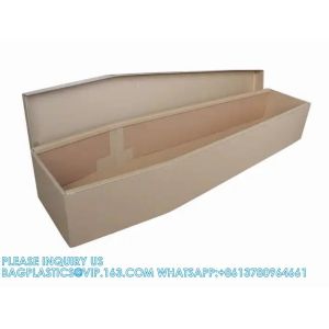 Buy cheap Assembled Biodegradable Cremation Cardboard Coffins Prices Manufacturer Cardboard Coffins from wholesalers