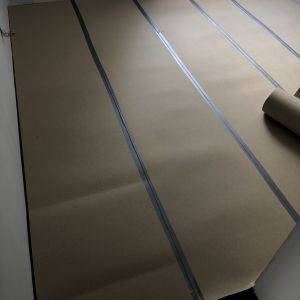 Buy cheap Wear Resistant Heavy Duty Construction Floor Covering Paper 820mmx36.6m from wholesalers