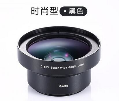 Quality 3 In 1 Macro Camera Lens Fixed Focus Lens 120° Wide Angle Detachable Clip On for sale Buy cheap 3 In 1 Macro Camera Lens Fixed Focus Lens 120° Wide Angle Detachable Clip On product