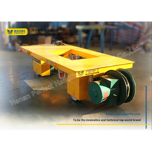 Buy cheap Cable Powered Battery Transfer Cart Custom Motorized Transport Wagon from wholesalers