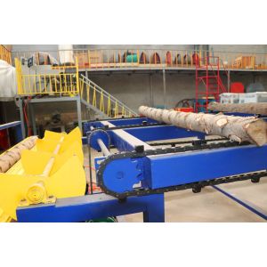 Lumber Industrial Sawmill Equipment 350mm Log Milling Machine