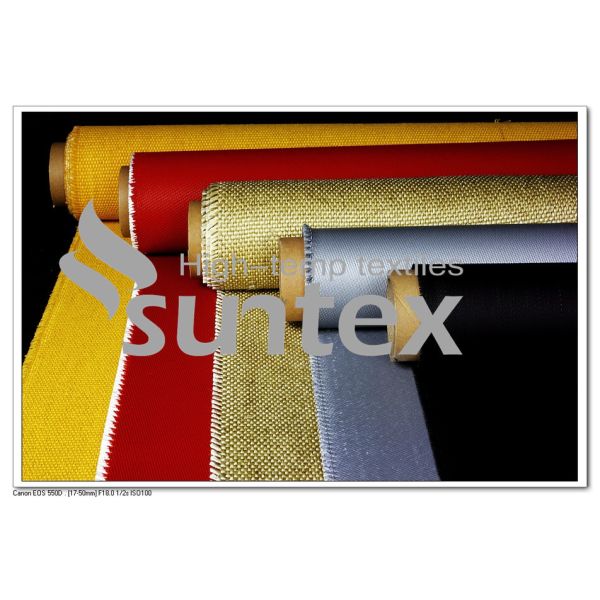 Coated Fiberglass Fabric Silicone Coated Temperature resistance from approx. –50