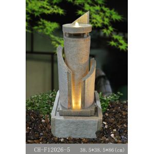 Buy cheap Lighted Ornament  Sandstone Water Fountain from wholesalers