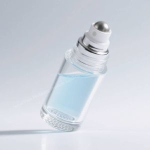 China Blue Roller Bottles 1 4oz Matt / Cylinder 10 Ml Roll On Bottles on sale
