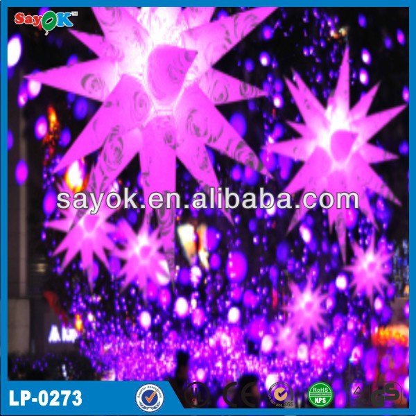 190T Nylon Cloth Inflatable Lighting Decoration Strong & Wind-Resistant