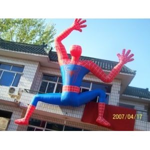 Buy cheap advertising inflatable sipder man model with custom logo printing from wholesalers