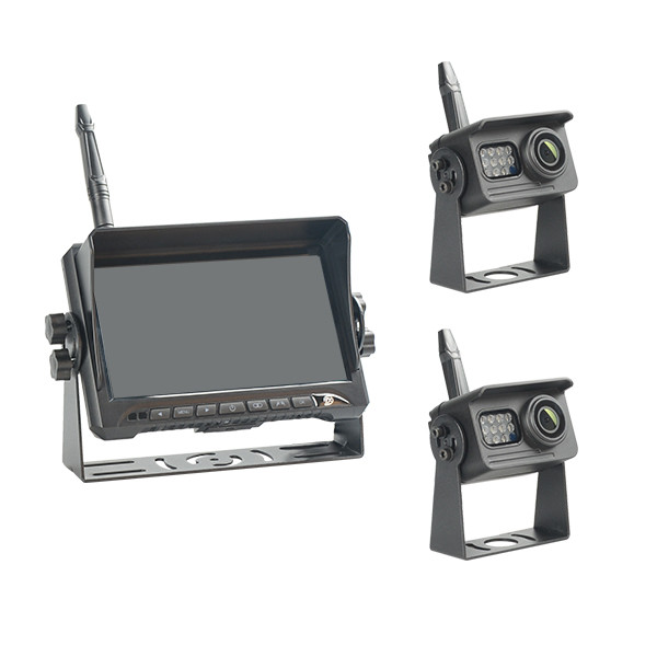 Quality 7 Inch IPS Screen RV DVR Reverse Camera 26dB Monitoring System for sale