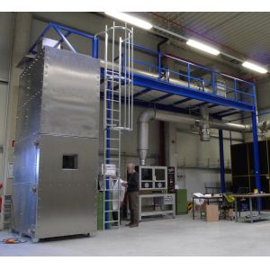 Steel Frame Fire Performance Testing Apparatus ASTM E84 For Construction