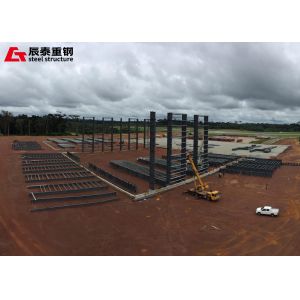 Buy cheap Prefabricated Hot Rolled Steel Structure Aircraft Hangar Warehouse H Section from wholesalers