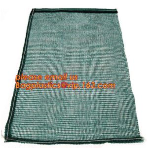 Buy cheap 75x90cm Tubular PP Raschel Mesh Bag For Tomato Vegetable And Apple Fruit Cheap Agriculture Woven Net Packing Bag With La from wholesalers