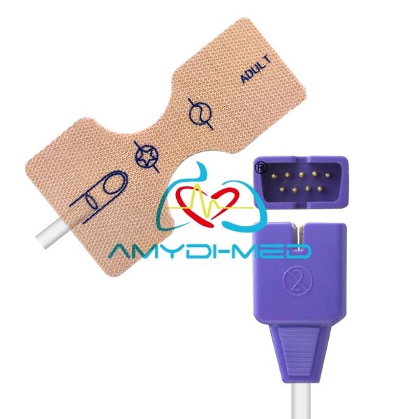 Max-N Oxima Disposable Pulse Oximeter Sensor 9Pin 1 Meter For Neonatal And Adult