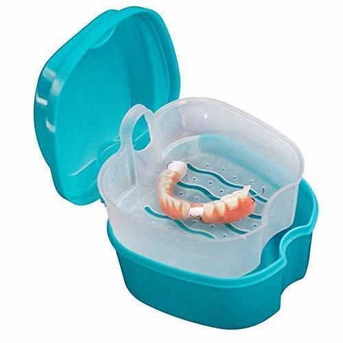 Buy cheap Portable Storage Denture Bath Case With Strainer , Travel False Teeth Holder Custom Color from wholesalers
