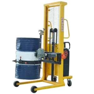 Buy cheap 550mm Fork Width Steel Semi Electric Pallet Stacker For Efficient Load Transportation product