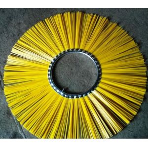 Buy cheap Poly Steel 8mm Pin Flat Recycled  Road Sweeping Machine Brushes from wholesalers