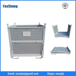 Buy cheap Folding and stacking metal stillage box from wholesalers