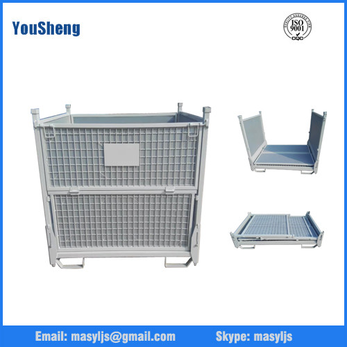 Buy cheap Folding and stacking metal stillage box from wholesalers