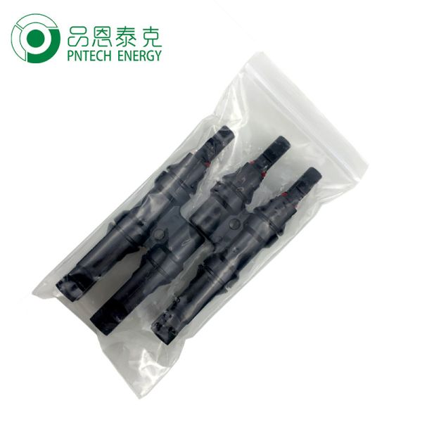 Quality Waterproof Dustproof Solar Branch Connector Copper Tin Plated Contact IP67 Rated for sale