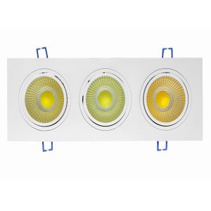 Buy cheap 3*20W Square COB LED Downlight from wholesalers
