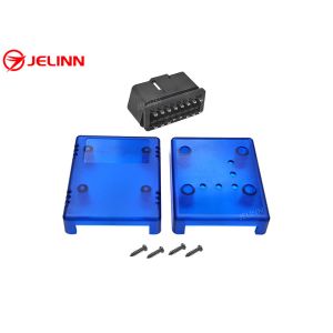 OBD 2 Enclosure Plastic Case OBD2 Shell With Straight Pin Connector