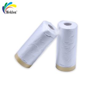 Meklon Car Spray Paint Special High Shielding Plastic Masking Film Roll Pre