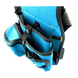 Durable Waterproof Electrician Tool Bag Blue Garden Tool Carrier OEM ODM