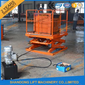Buy cheap Small Electric Type Portable Hydraulic Fixed Mechanical Scissor Lift 1T - 30T Load Capacity from wholesalers