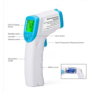 Buy cheap Quick Testing Non Contact Infrared Digital Thermometer Handheld For Forehead product