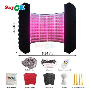 360 Inflatable Photo Booth Wall for Events and Commercial Rent