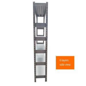 Customizable Boltless Shelving Unit for Industrial Depth 300-1000mm Hole