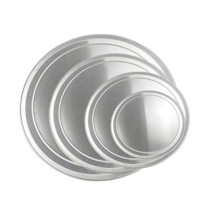 Buy cheap 10 inch round aluminum pizza pan pizza tray baking tray from wholesalers