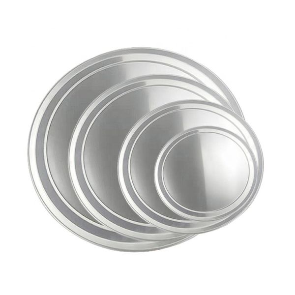 Quality 10 inch round aluminum pizza pan pizza tray baking tray for sale