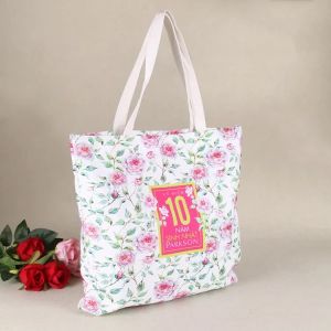 Buy cheap High Strength Pink Promotional Gift Bags With Strong Hardness Long Rope from wholesalers