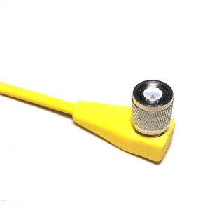 Yellow Trimble Gps Antenna Extension Cable , Tnc To Tnc Cable 2m 3m 10m