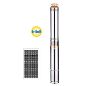 Buy cheap 3LCII Series Plastic Impeller Solar Water Well Pumping Systems In Built Controller from wholesalers