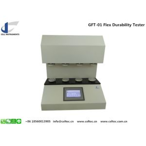 Colored turpentine test sampling machine Material Flex twisting and crushing