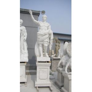 Ancient Rome statues Museum marble sculptures Heracles replica stone statue