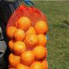 Buy cheap Small White Plastic Leno Net Onion Sack with Draw String Custom Order Accepted from wholesalers