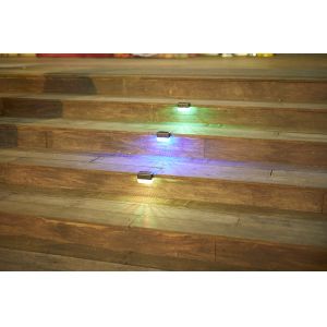 Buy cheap ABS PC Solar Deck Lighting 600mAh NI MH Outdoor Wall Lights from wholesalers