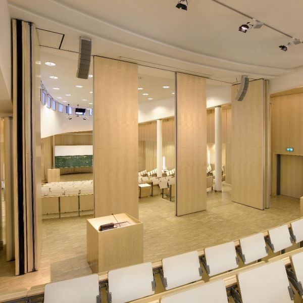 Buy cheap Modern Acoustic Movable Partition Wall System / Sliding Folding Partition from wholesalers