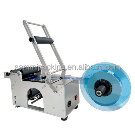 Buy cheap Cost-effective and Practical Semi-automatic Round Bottle Labeling Machine from wholesalers