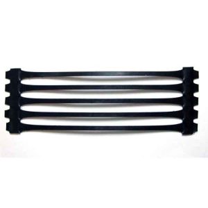 Buy cheap Grille Mesh Uniaxial Geogrid 170KN/M for Protective Soil , Linear Polymer product