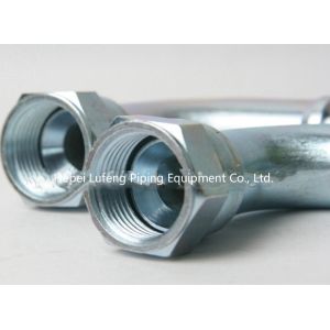 Buy cheap High quality carbon steel threaded crimped hose fitting from wholesalers