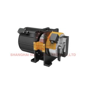 Buy cheap 220V/380V Voltage Gearless Traction Machine For Elevator With IP41 Protection Grade And 2 1 Roping from wholesalers